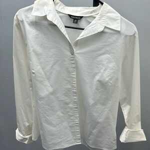 George Linen Button Down - Size Large